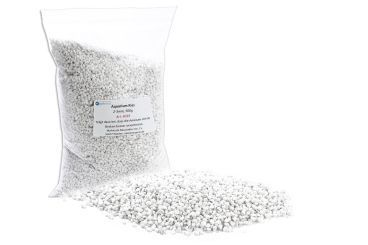 Aquariumkies weiß 2-3mm / natürliches Produkt 1x Beutel, 500g