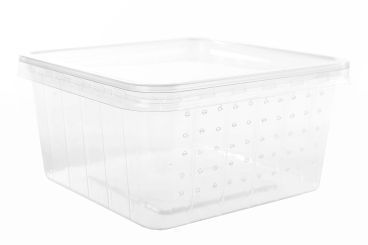 Sammelbox transparent inkl. Deckel 115x115x55mm 