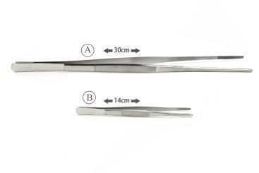 Futterpinzetten Edelstahl 